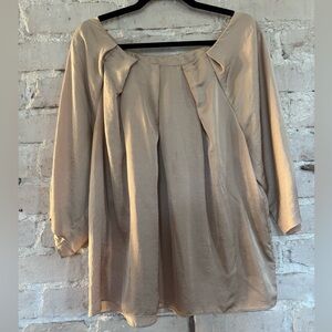 Elegant Champagne Women's Top